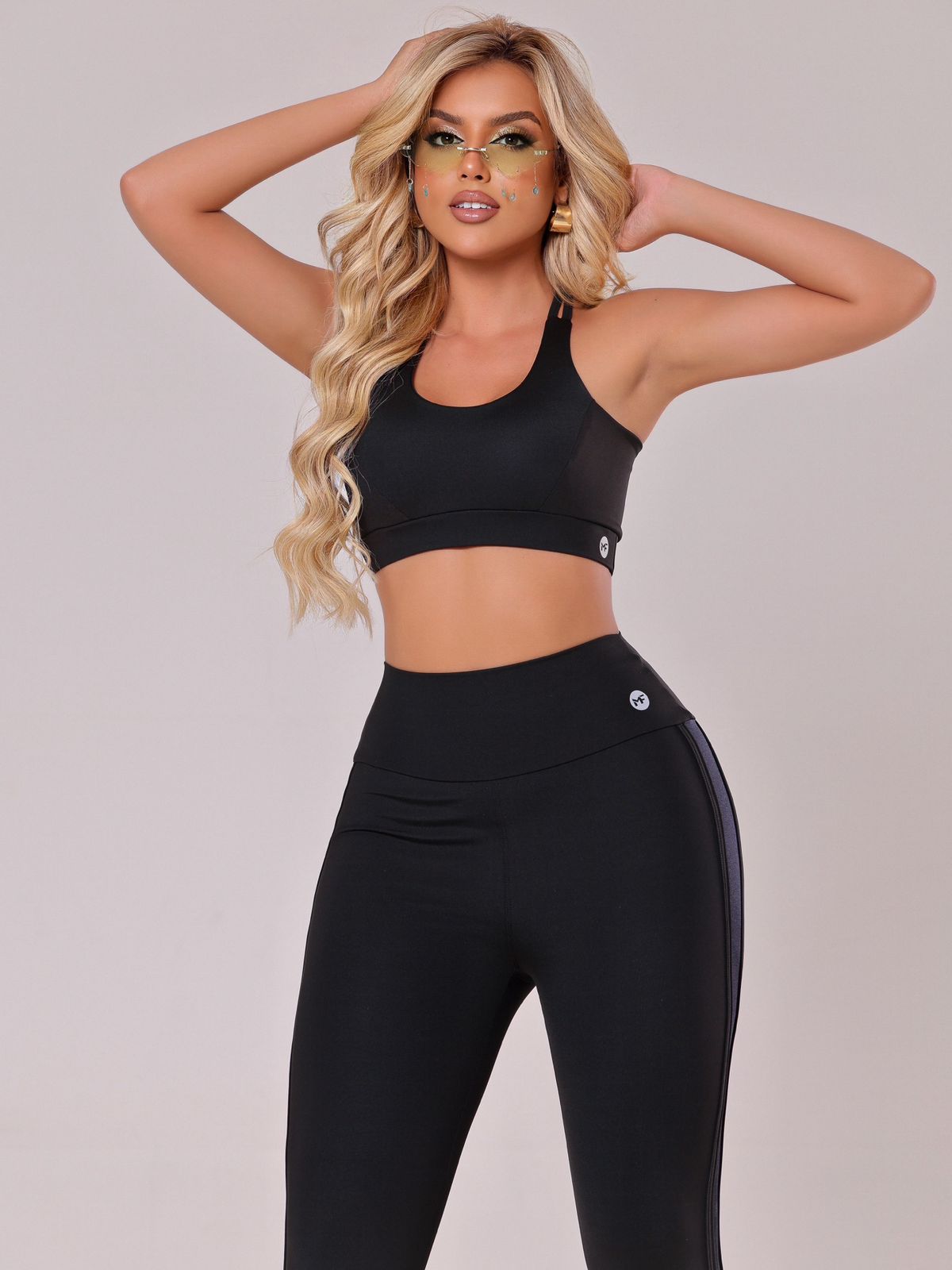 fitness-Conjunto royale preto